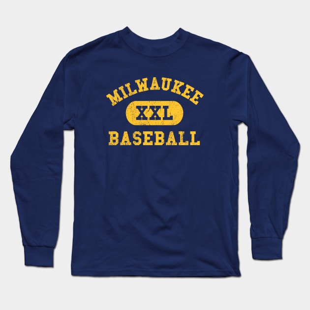 Milwaukee Baseball Long Sleeve T-Shirt by sportlocalshirts